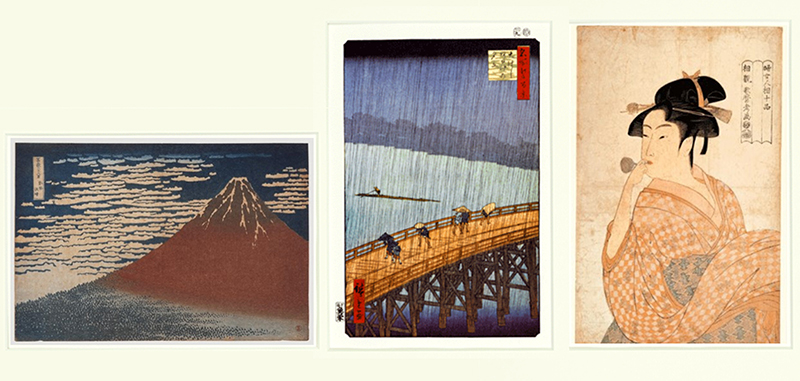 コロタイプ印刷 浮世絵